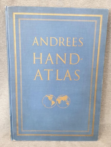Andrees handatlas einem - andrees,