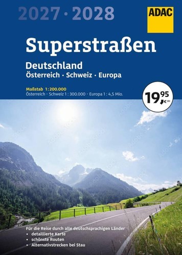 Adac superstraßen autoatlas - superstraßen,