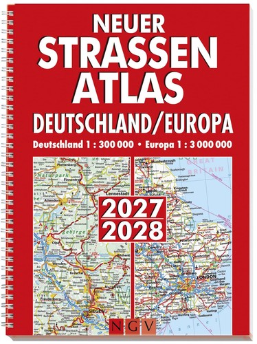Straßenatlas deutschland - straßenatlas,