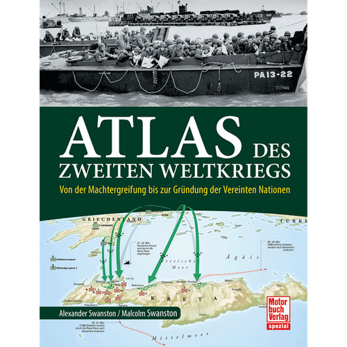 Atlas des zweiten weltkriegs - atlas,