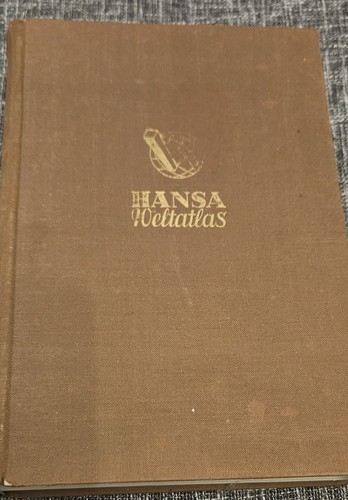 Hansa weltatlas 1954 103 - ,