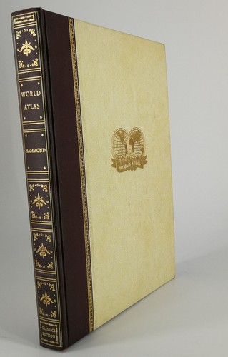 Hammond world atlas 1969 - atlas,