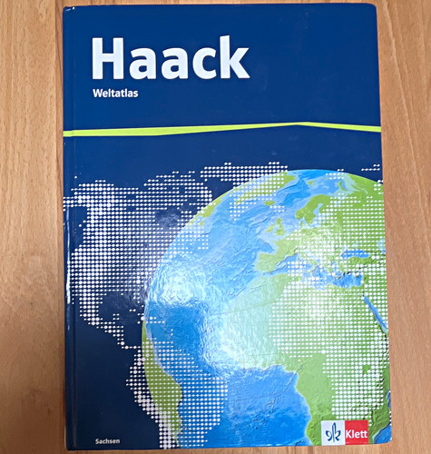 Haack weltatlas sachsen ernst - haack,