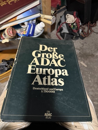 Der große adac europa atlas - der,
