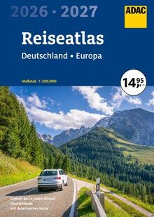 Adac reiseatlas 2026 - adac,
