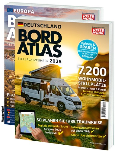 Stellplatzführer bordatlas - stellplatzführer,