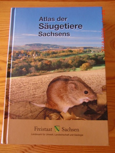 Atlas der säugetiere sachsens - atlas,